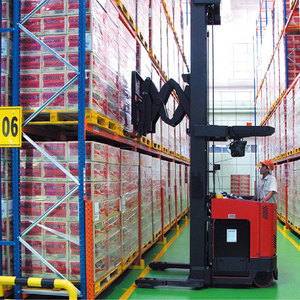 Heavy Duty Double Deep Racking High Density Storage Steel Shelving