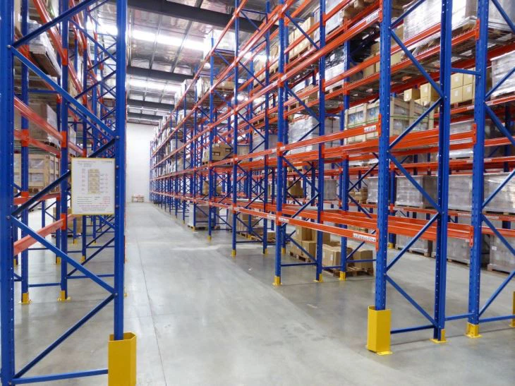 Heavy duty pallet racking system structure designed by Random Racks