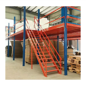 Modular Custom Steel Mezzanine Floor System Multi-Layer Heavy Duty Warehouse Storage Platform 500kg Load Capacity