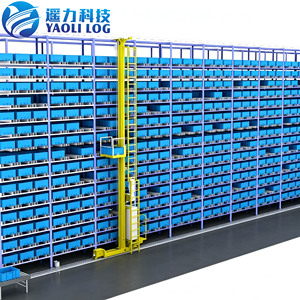 MiniLoad Automated Storage and Retrieval System ASRS for High Density Warehouse of Cartons Boxes with Stacker Crane Racking
