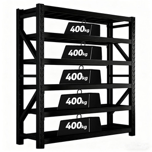 5/6 Layer Heavy Light Duty Steel Warehouse Rack Adjustable Industrial Shop Storage