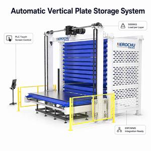 Automatic Vertical Plate Storage System Motorized Drawer Type ASRS