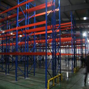 Narrow Aisle Pallet Rack High Density Storage System with Adjustable Beams for Warehouse and Distribution Center
