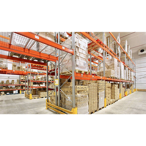 Very Narrow Aisle Storage System Reach Truck Warehouse Solution