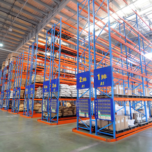 Pallet Drive-in Cantilever Gravity Push-back Mobile Rack Mezzanine