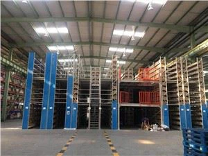 Rack Supported Industrial Attic Rack Mezzanine System